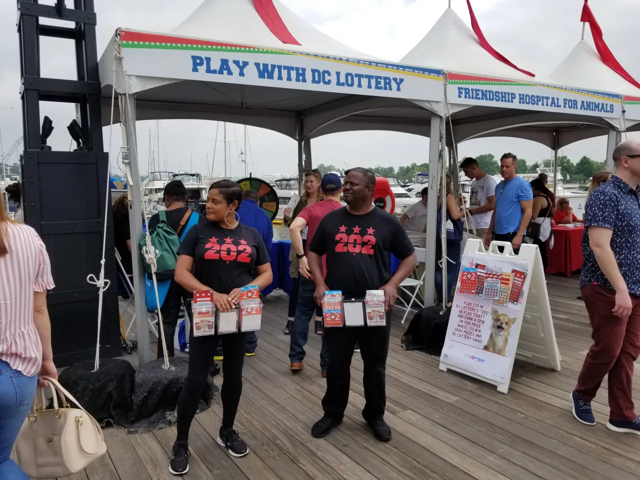 DC Lottery hawkers selling scratchers