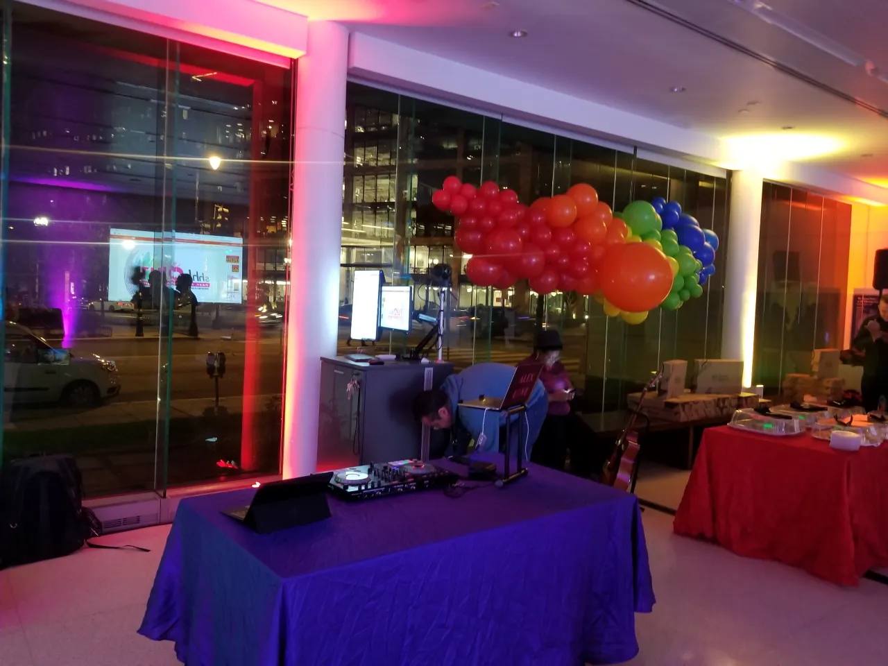 DJ booth