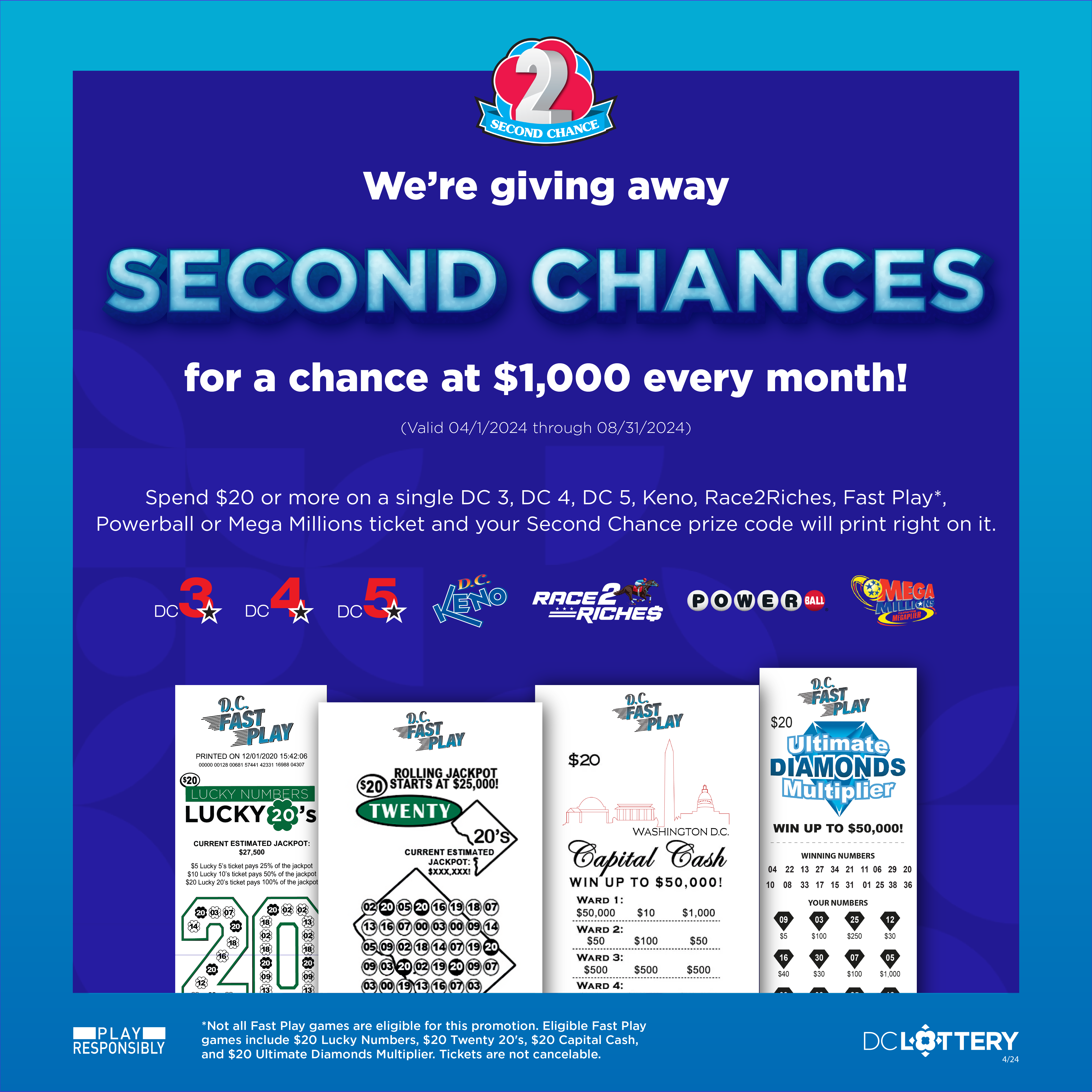 2nd Chance to Win Blue