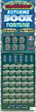 $50 EXTREME scratcher