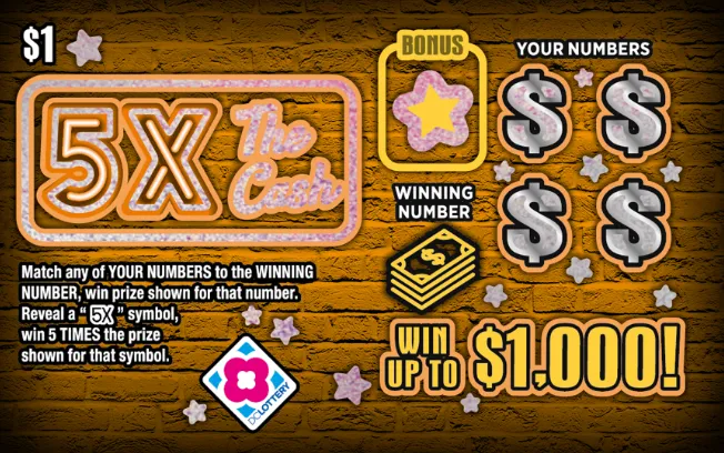 5X the Cash Scratcher Ticket
