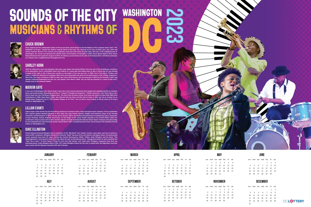 2023 Black History Month Poster Calendar Image