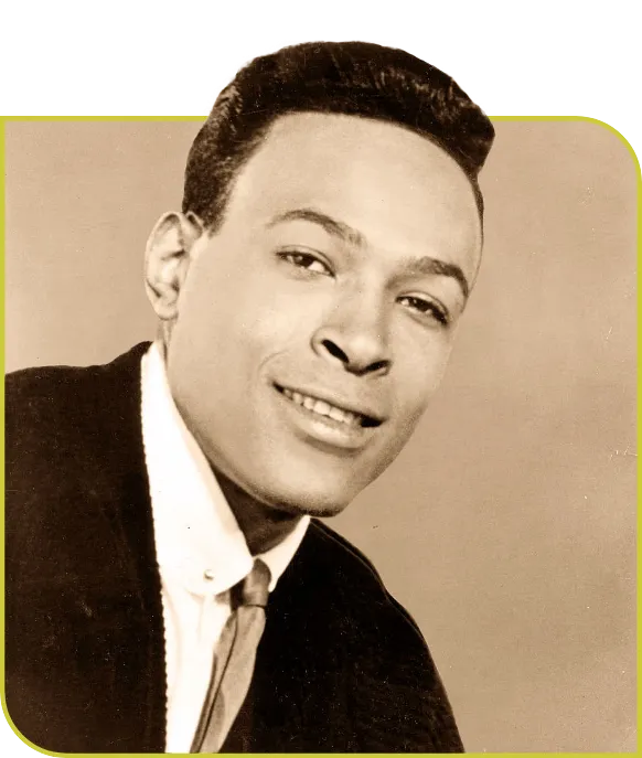 Marvin Gaye Headshot