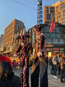 Mardi Gras 2020 Event - Men on Stilts