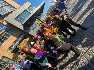 Mardi Gras 2020 Event - More Crowd