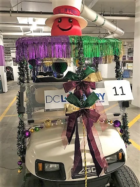 golf cart float