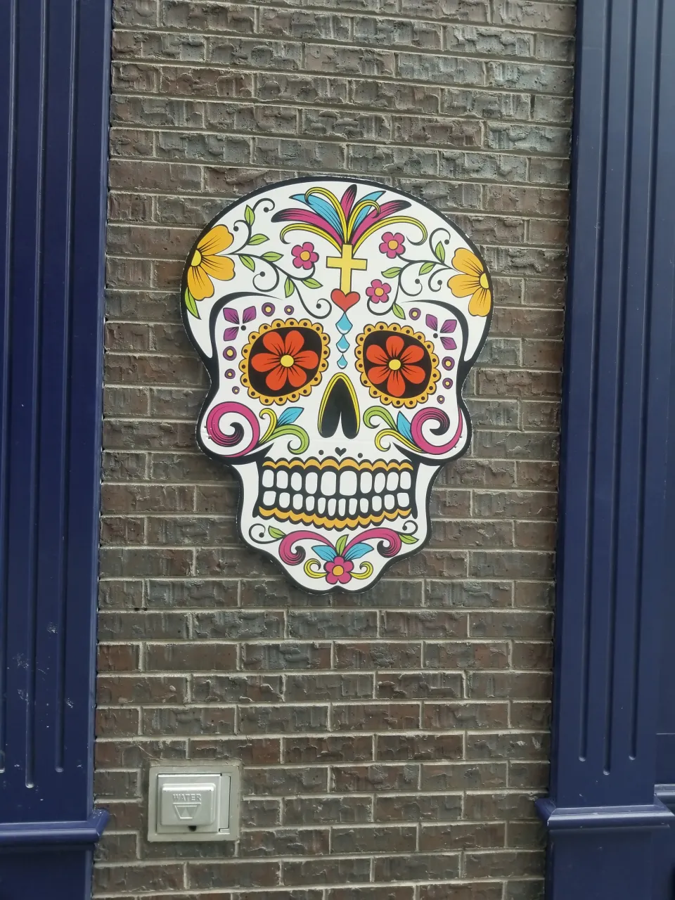 Dia de los muertos skull