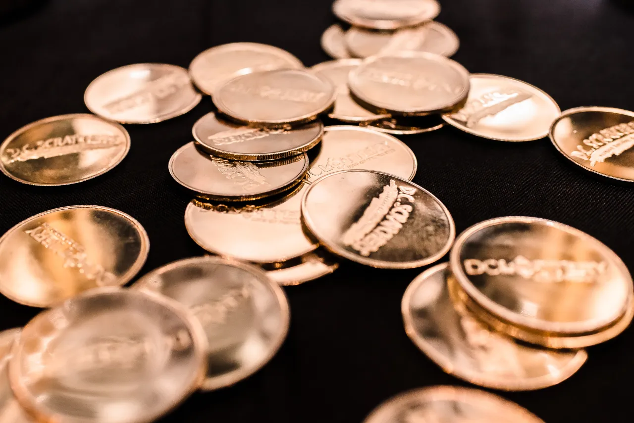 Gold coins